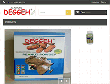 Tablet Screenshot of deggeh.com